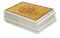 Cliquez sur le paquet de cartes
